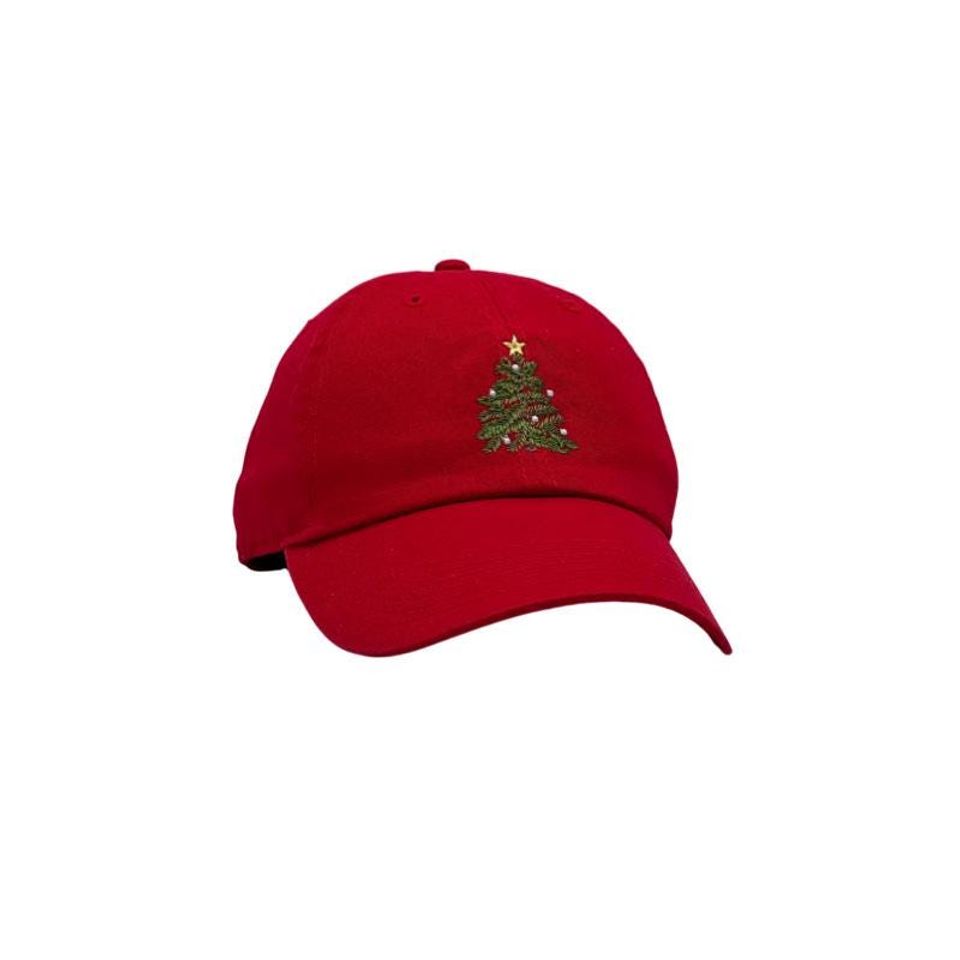 Christmas Tree Embroidery Hats, Adult and Children Embroidery Baseball caps,Mom&Dad baseball hats,Game Day Cap,Baseball Atletic cap