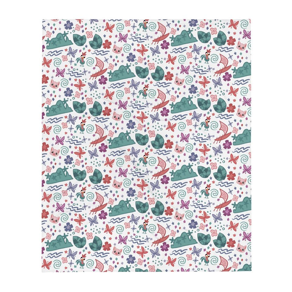 Disney Princess Moana Throw Blanket