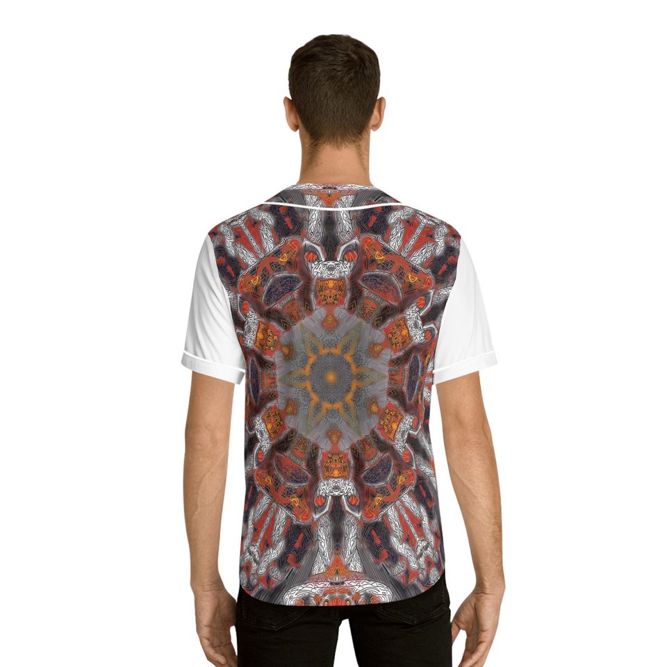 Trippy Jersey, Custom Mandala