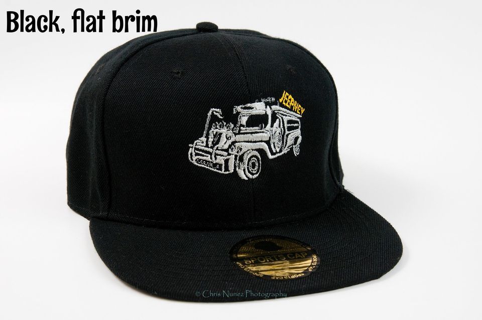 Embroidery Jeepney Cap Pinoy Pride Baseball Hat