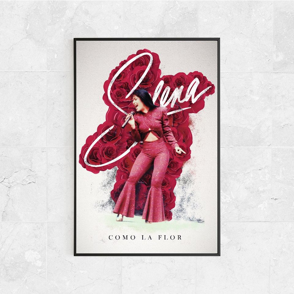 Selena Quintanilla Vintage Poster