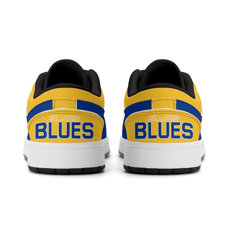St. Louis Blues Low Top Sneakers, NHL Fan Shoes, Gift for Hockey Lovers