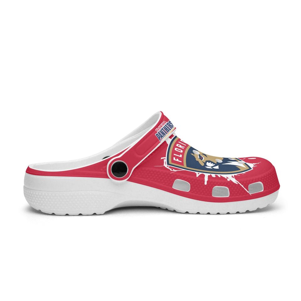 Florida Panthers Sandals, Clogs, Toe Sandal Soft Lightweight Footwear Men Women