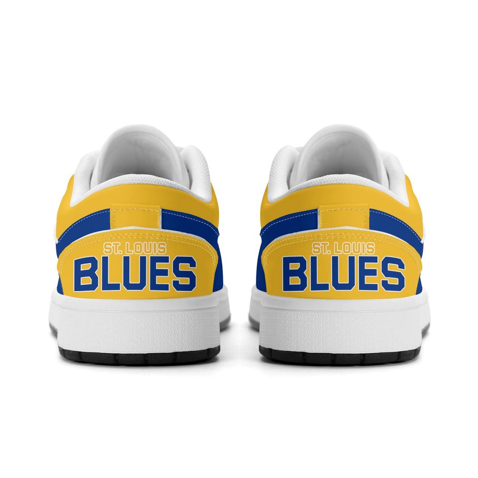 St. Louis Blues Low Top Sneakers, NHL Fan Shoes, Gift for Hockey Lovers