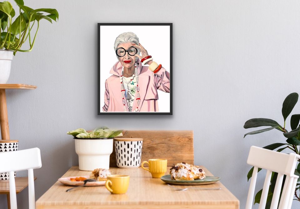 Iris Apfel Premium Matte Vertical Posters