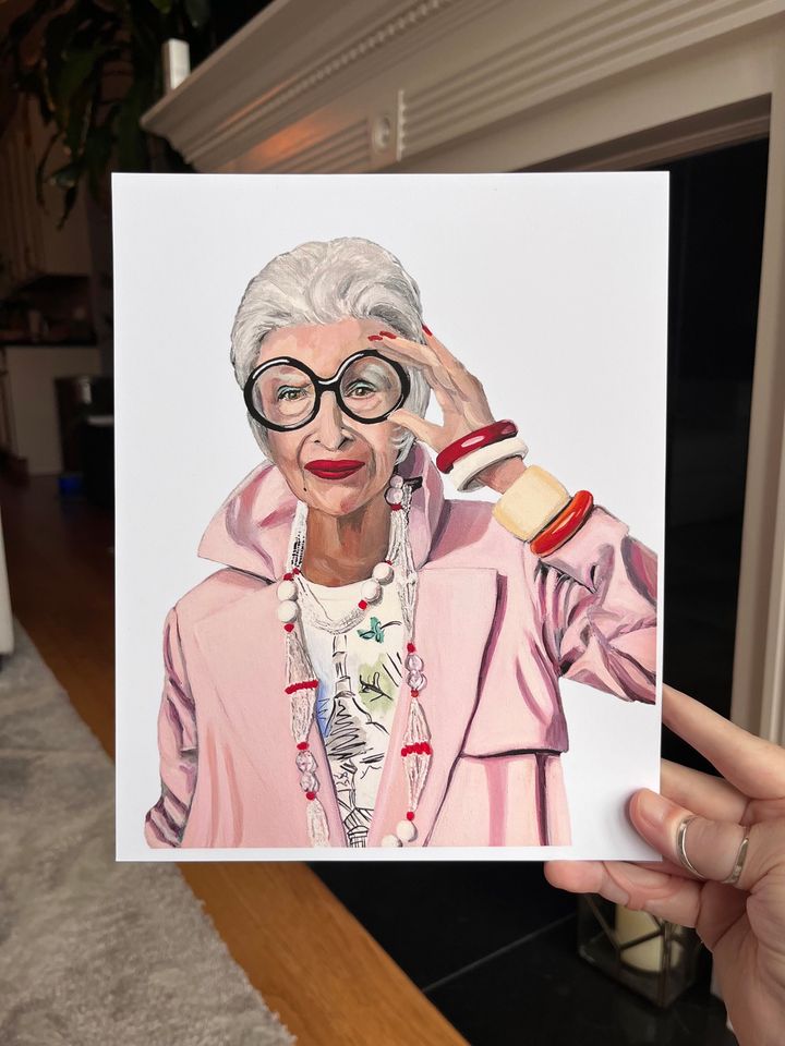Iris Apfel Premium Matte Vertical Posters