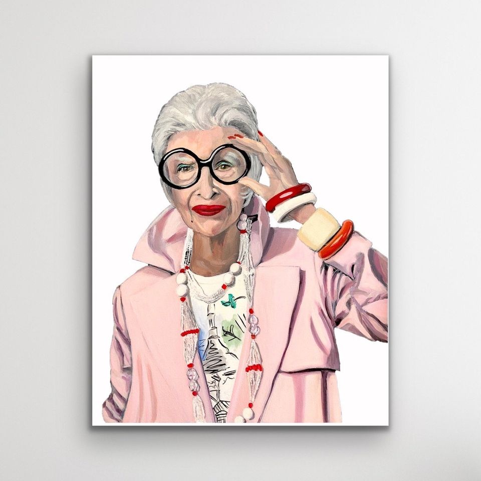 Iris Apfel Premium Matte Vertical Posters
