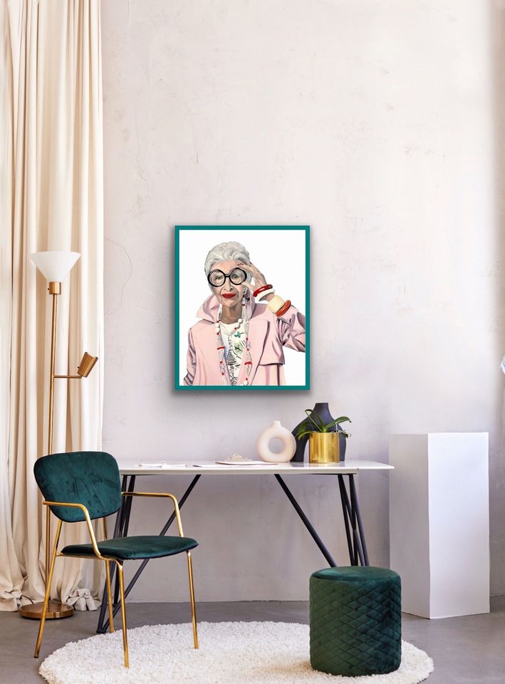 Iris Apfel Premium Matte Vertical Posters