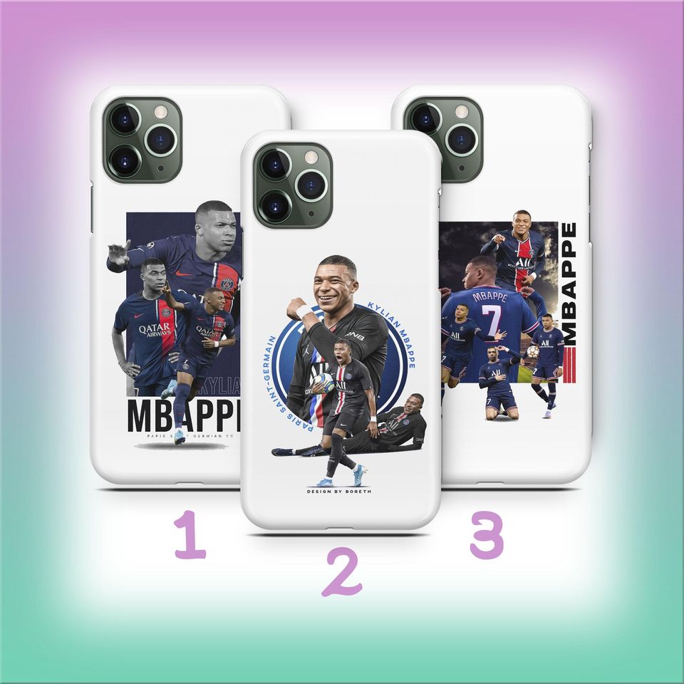 Kylian Mbappé iPhone Case for French Soccer Fans