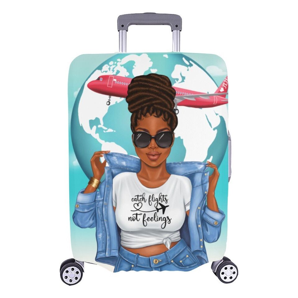 Catch Flights not Feelings Luggage Cover