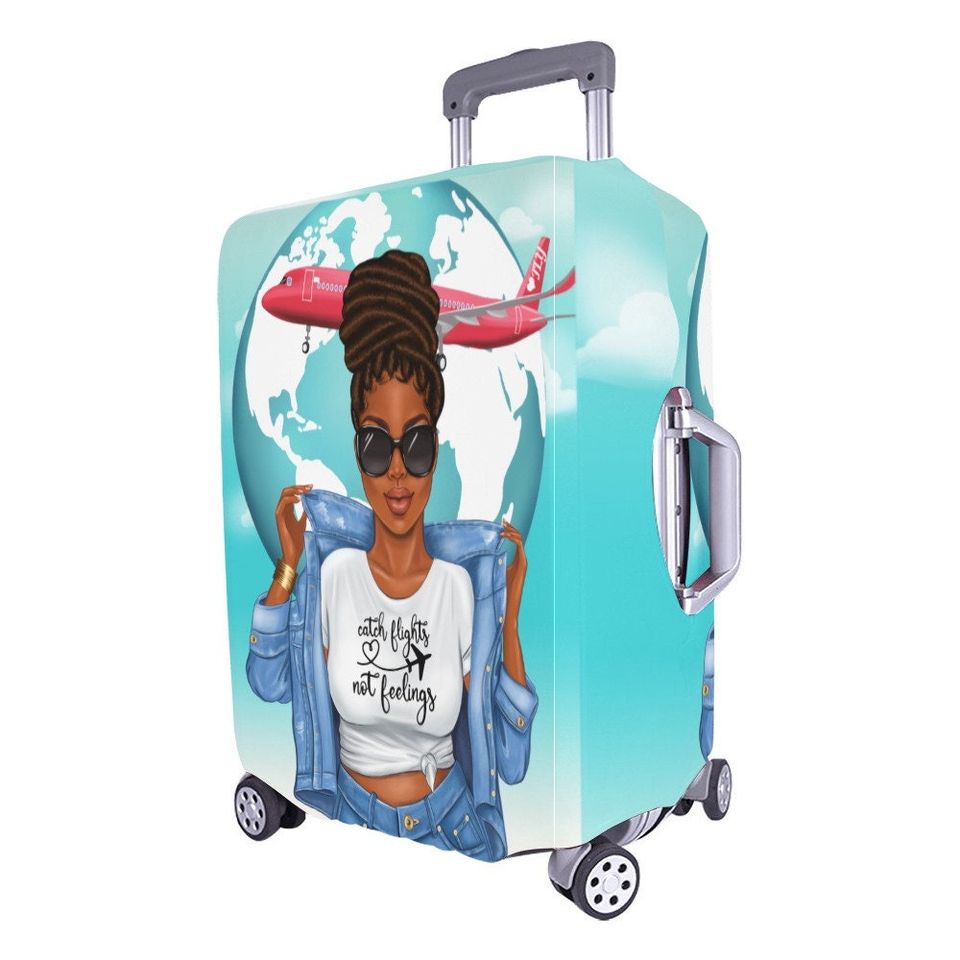 Catch Flights not Feelings Luggage Cover