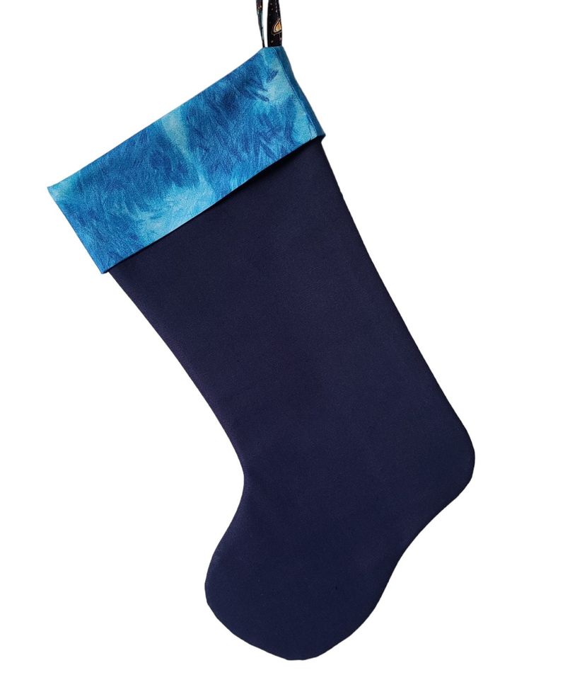 Solar System Quilted Christmas Stocking