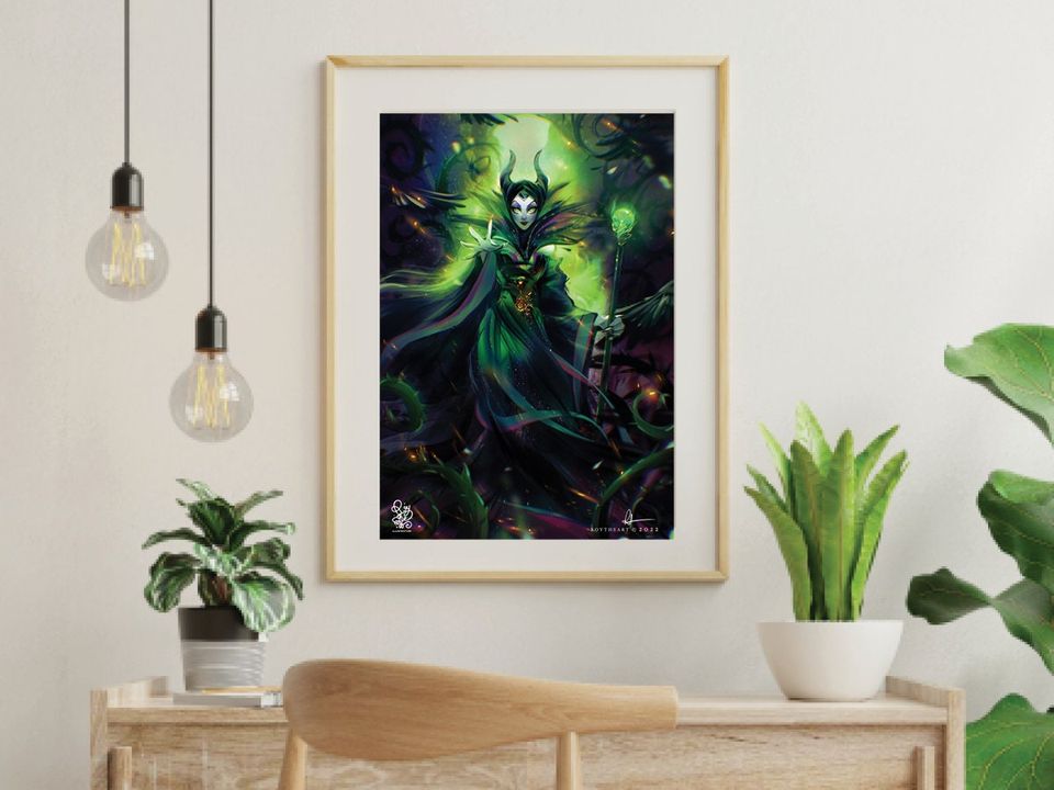 MALEFICENT - Disney Villains 2022 Poster