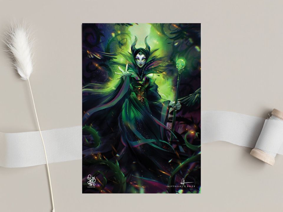 MALEFICENT - Disney Villains 2022 Poster