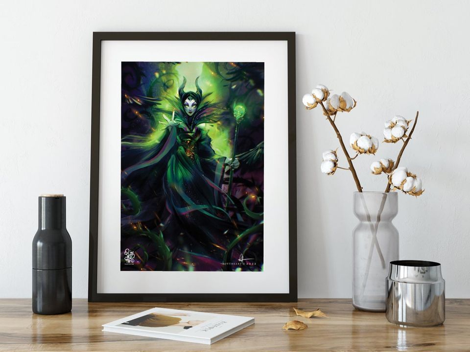 MALEFICENT - Disney Villains 2022 Poster