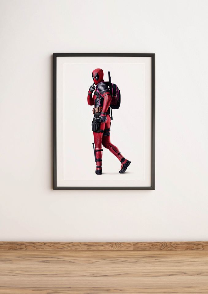 Deadpool poster, xmen, marvel, deadpool print