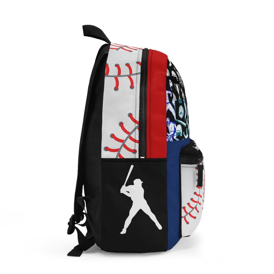 Kids personalized baseball theme 2 Backpack \ back to School backpack