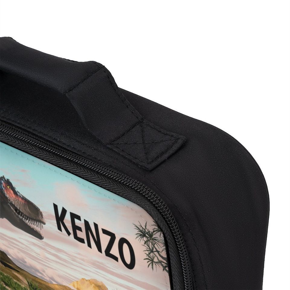 Personalized Dinosaur Lunch Bag, Back to School Lunch bag