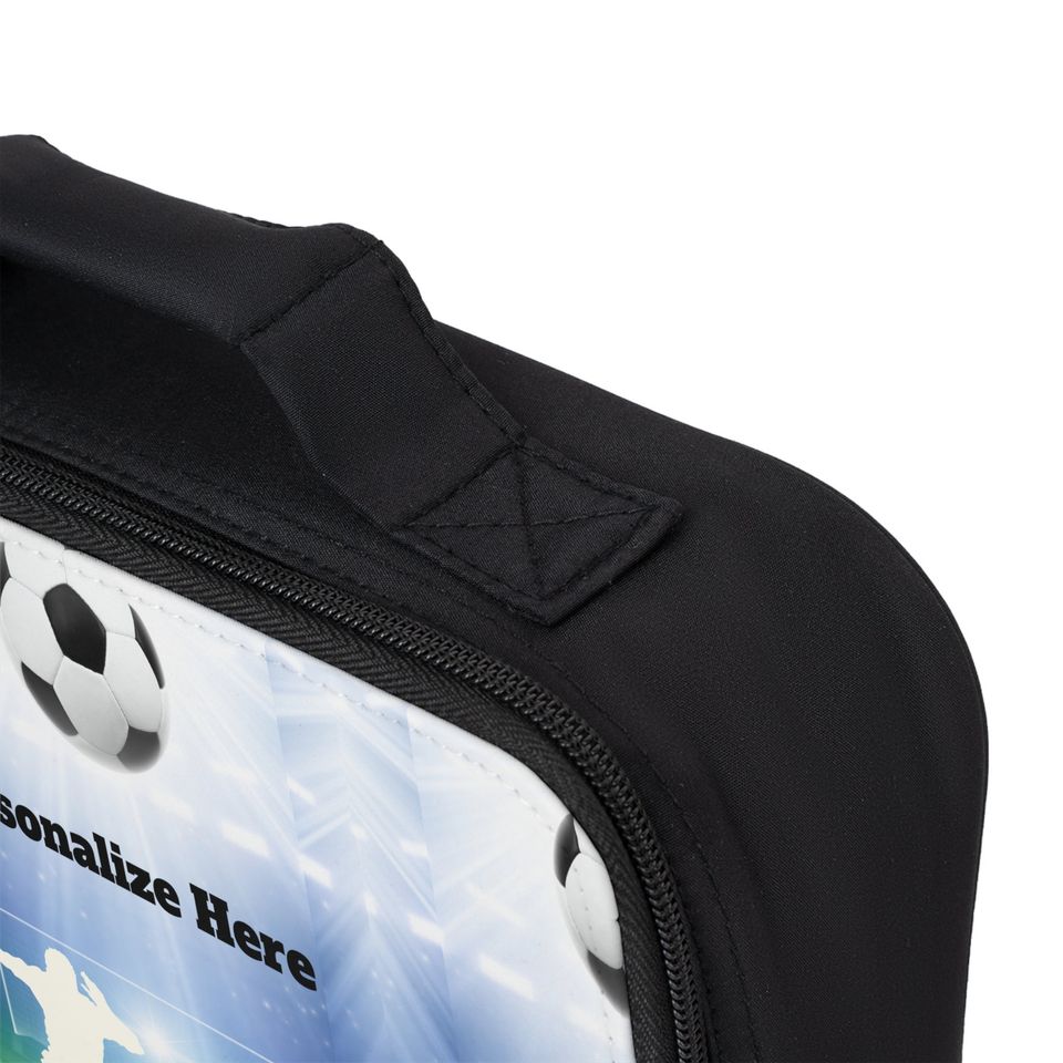 Personalized Soccer Lunch Bag, Back to School Lunch bag