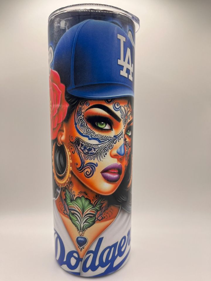 20oz Dodger Girl Tumbler