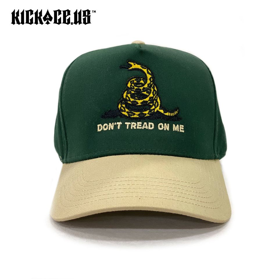 Don't Tread on Me Two Tone Mid Profile Baseball Cap