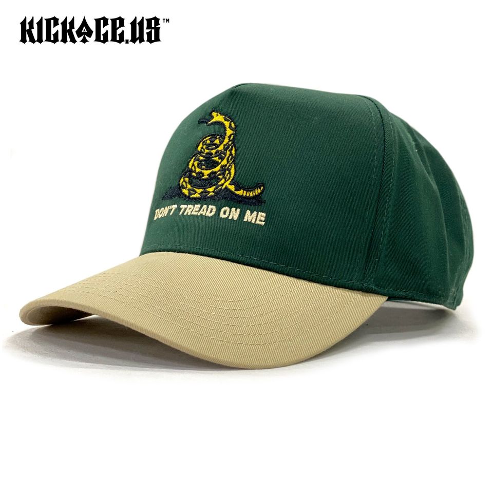 Don't Tread on Me Two Tone Mid Profile Baseball Cap