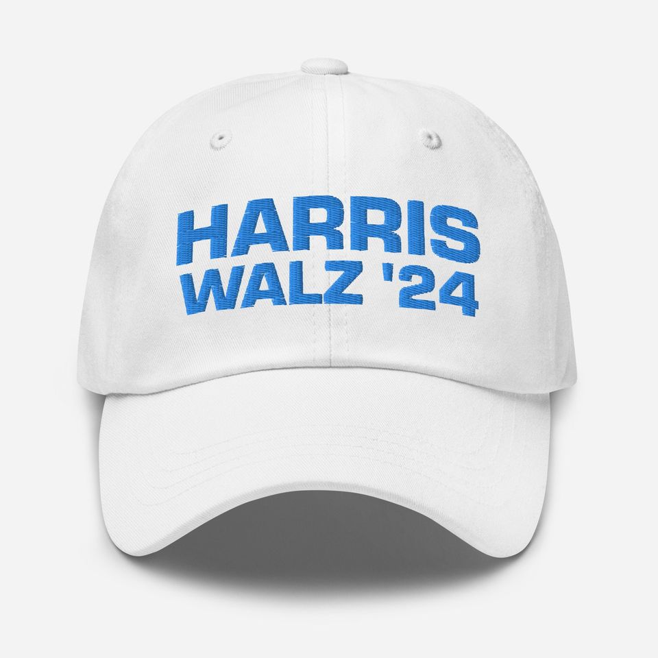 Kamala Harris Walz Hat White