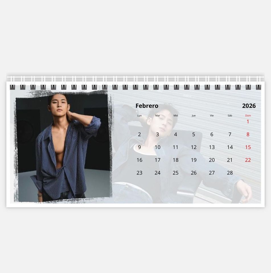 Mingyu Seventeen Calendar 2026