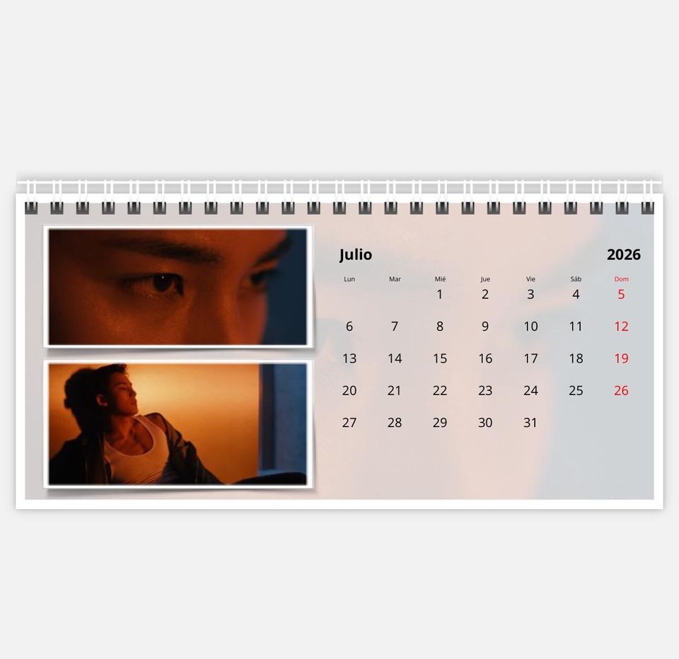 Mingyu Seventeen Calendar 2026
