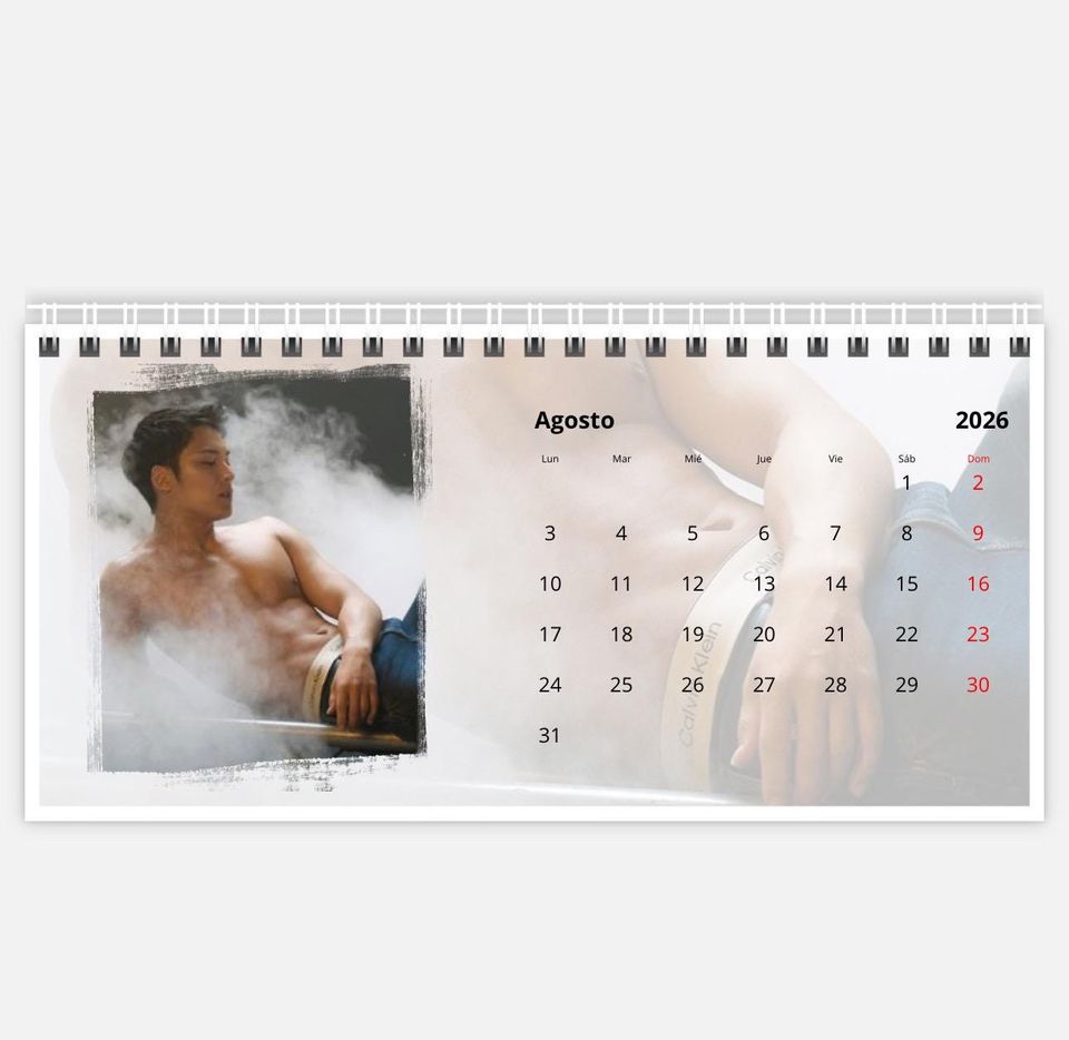 Mingyu Seventeen Calendar 2026