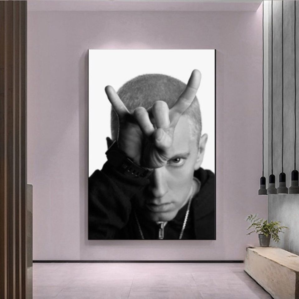 Eminem Poster Wall Art Living Room Home Decor
