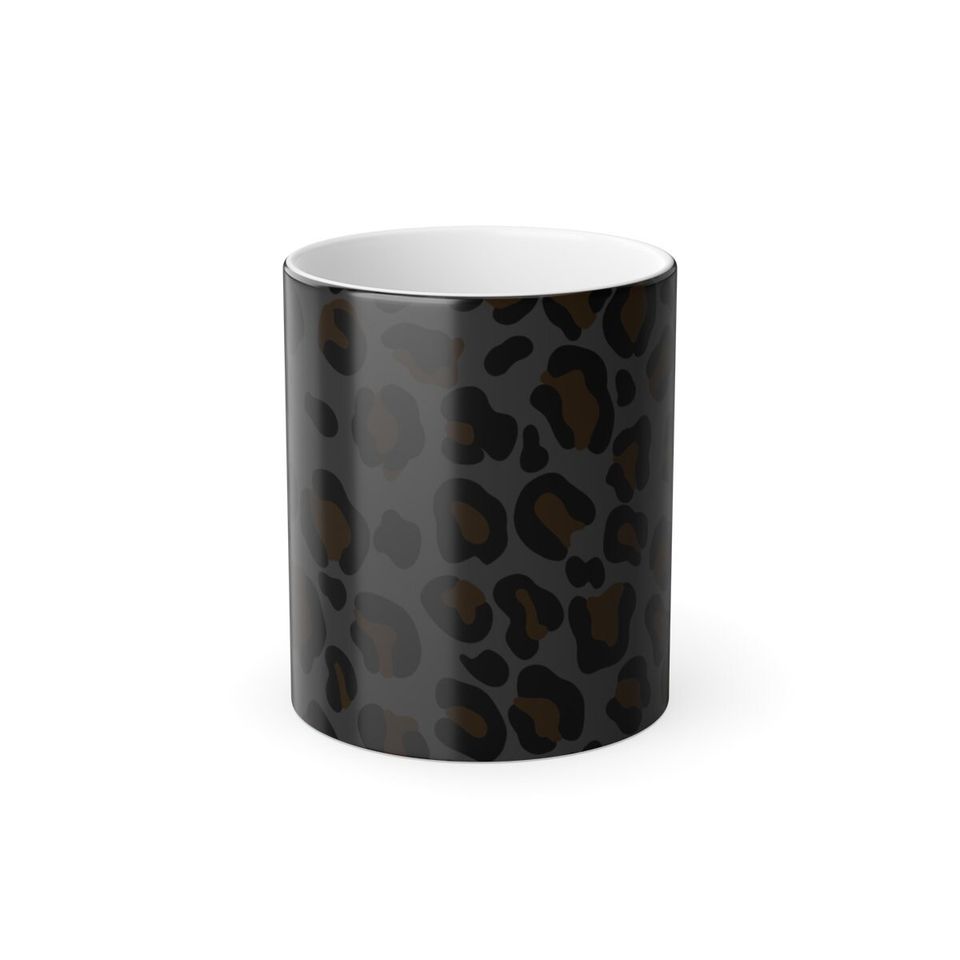 Cheetah Print Color Changing Mug 11oz