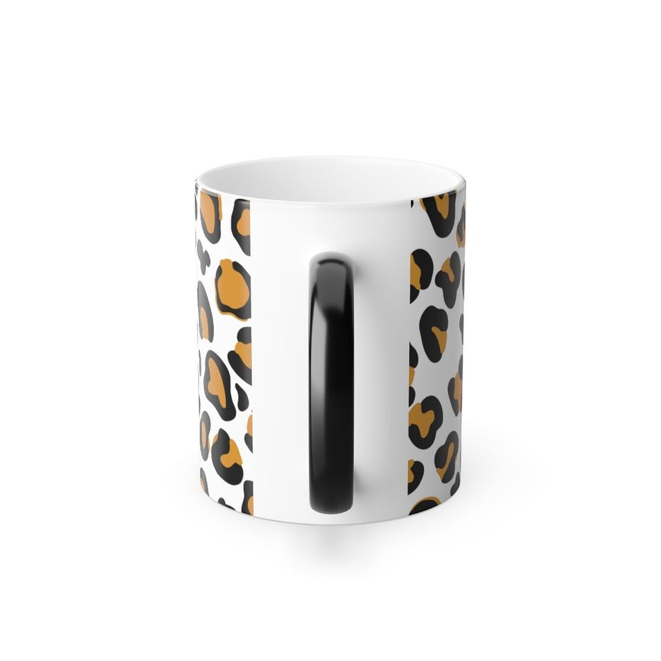Cheetah Print Color Changing Mug 11oz