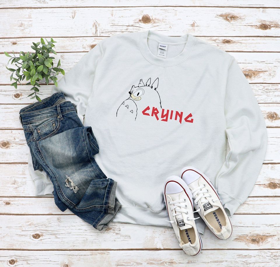 Crying Totoro Sonic Crying Band T-Shirt