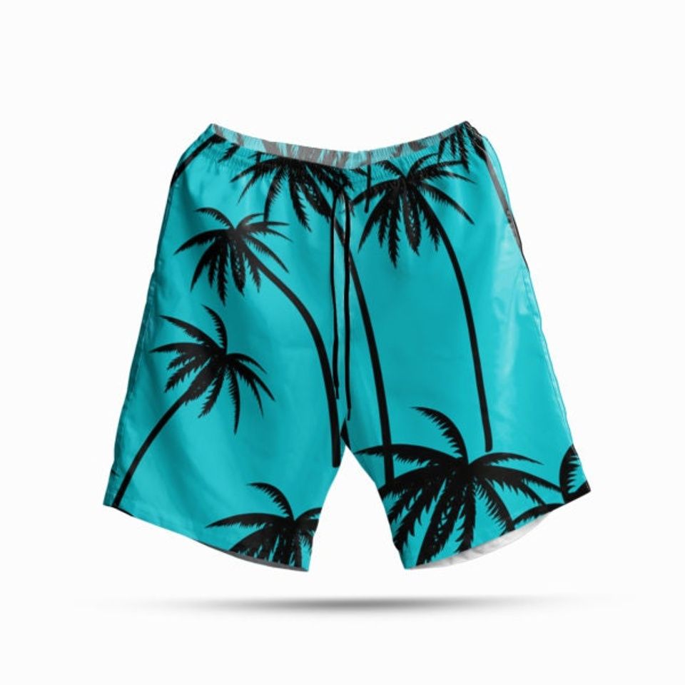 Let's drink Crown Royal men Hawaiian short