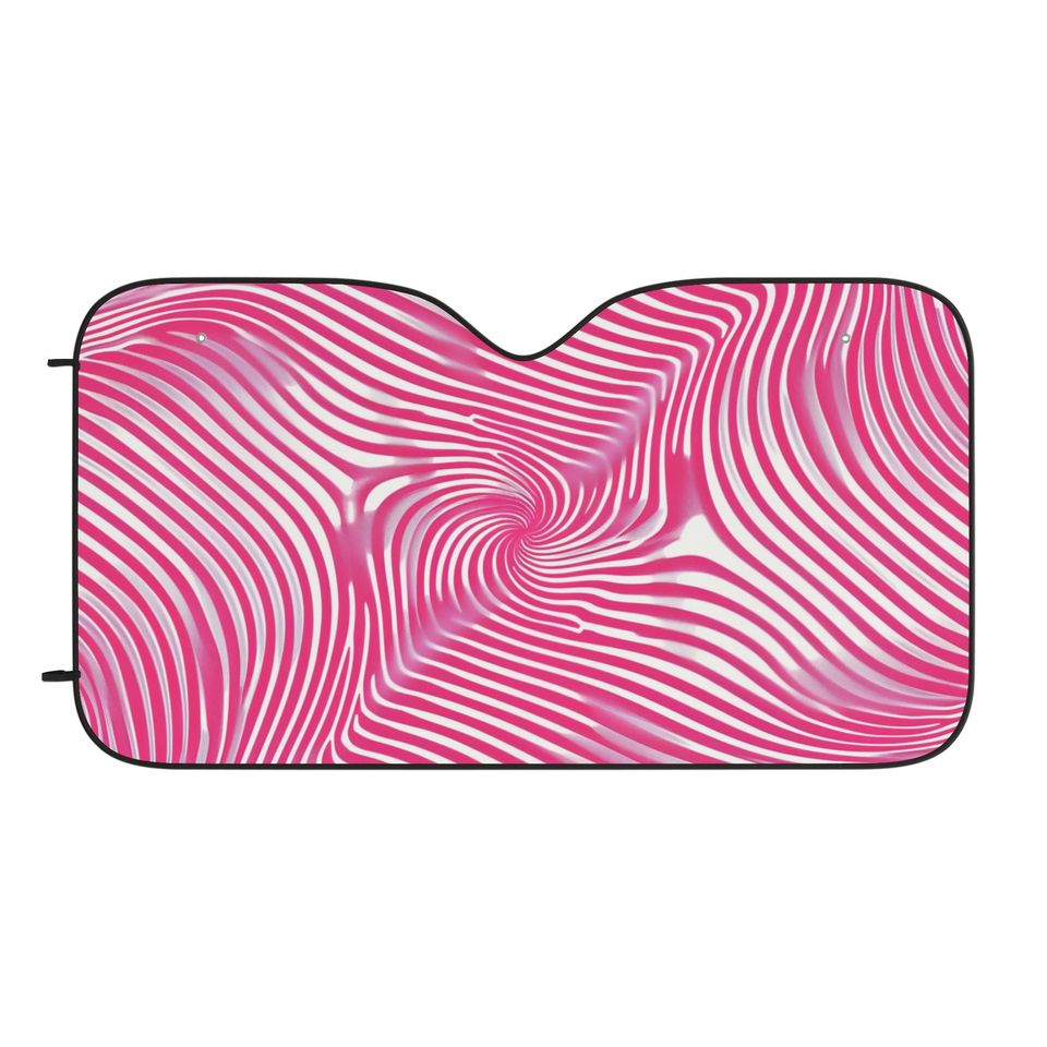 Cute Pink Car Sun Shade for Women