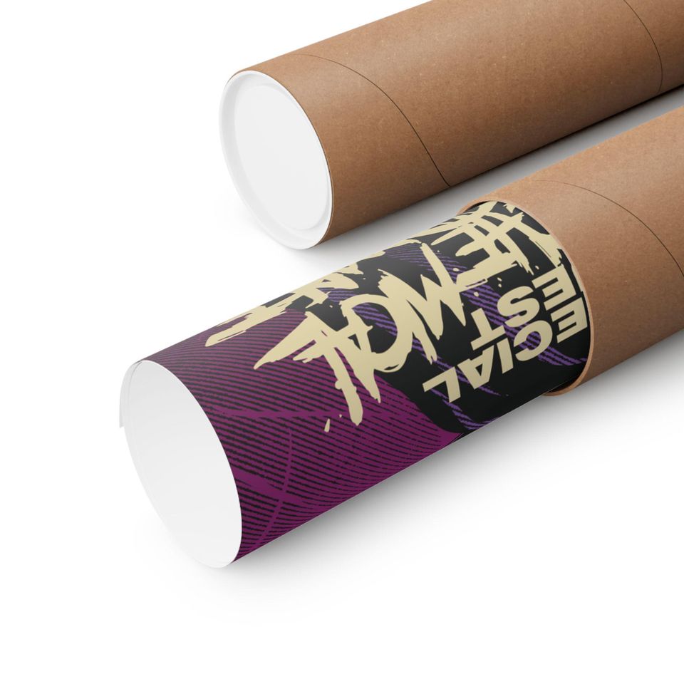 Matte Vertical Poster, B182 Mysterious Witch Lady Inspired Illustrated Poster