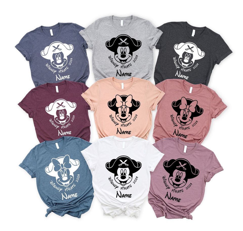 Disney Pirate 2024 Shirt, Disneyland Shirts, Disney Family Cruise Vacation Shirts