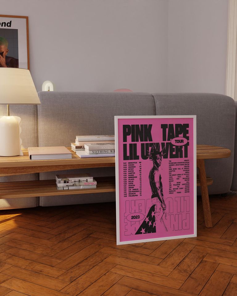 Lil Uzi Vert - Pink Tape Album Poster
