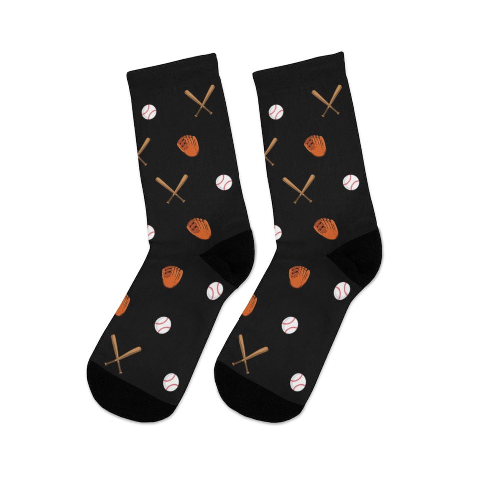 Novelty Baseball Socks