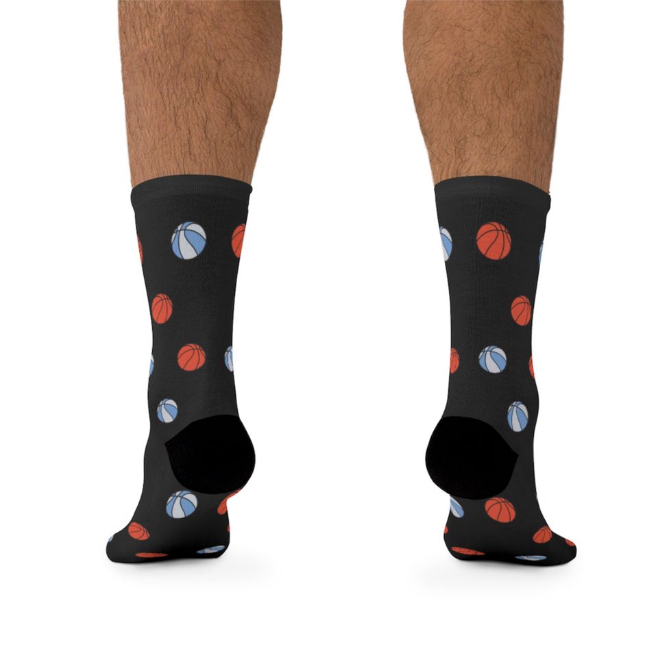 Novelty Basketball Socks