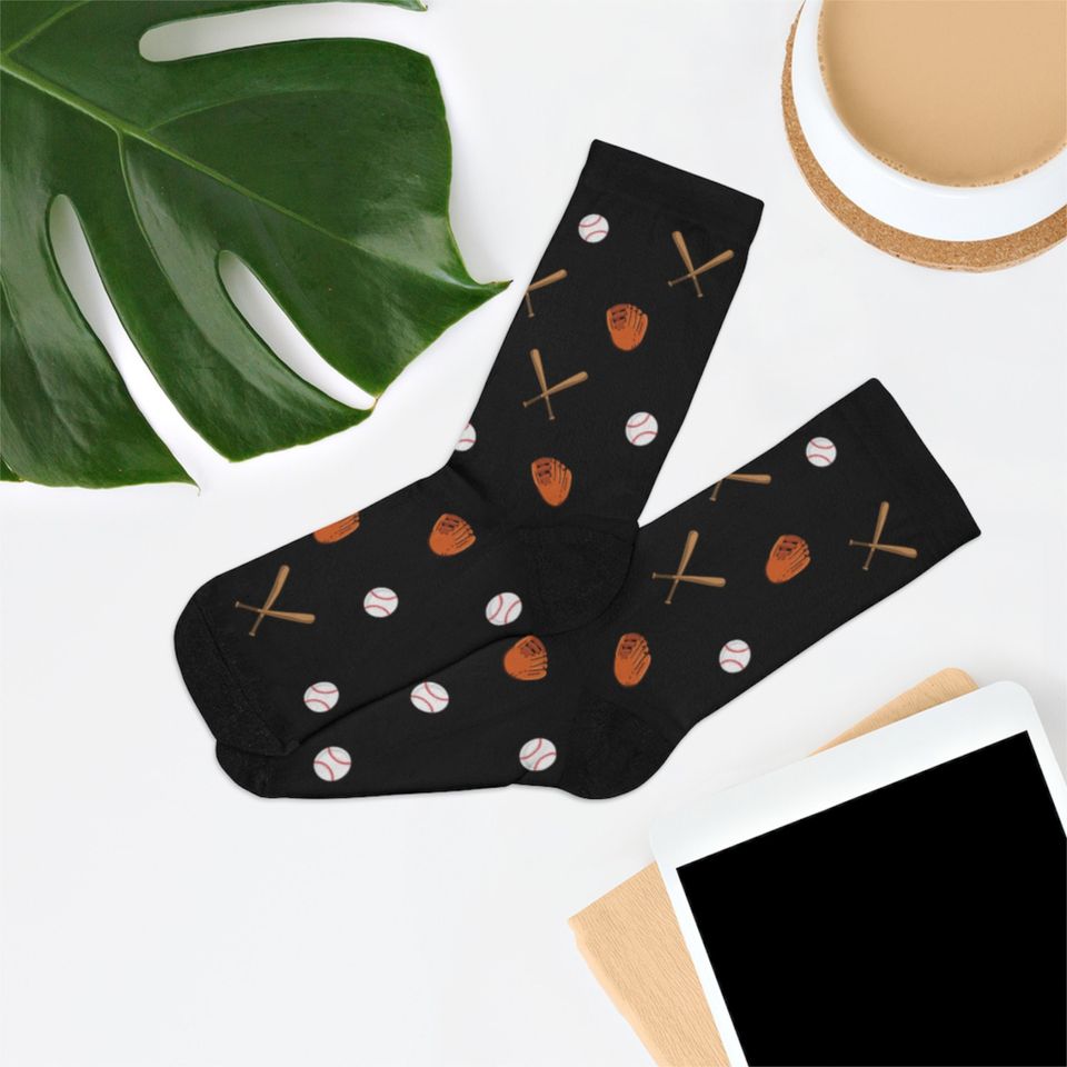 Novelty Baseball Socks