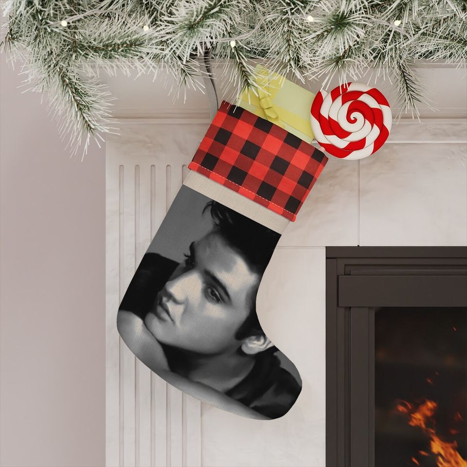Elvis Presley Christmas Stocking