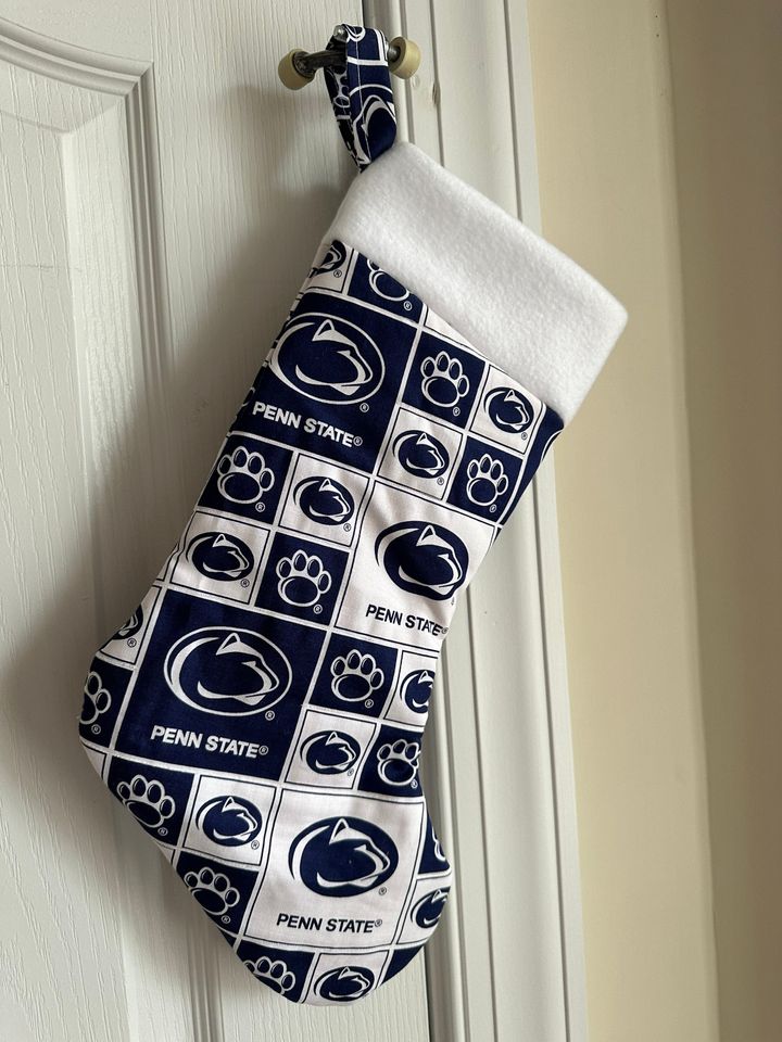 Penn State University Christmas Stocking Handmade