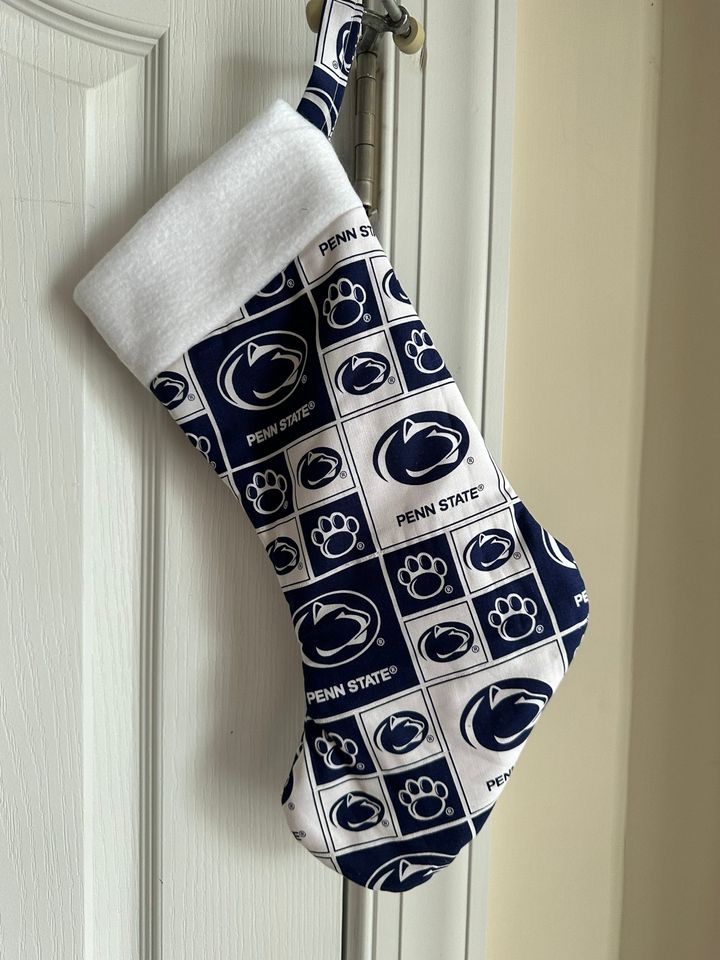 Penn State University Christmas Stocking Handmade