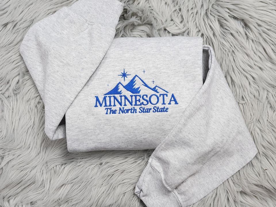 Minnesota Embroidered Sweatshirt