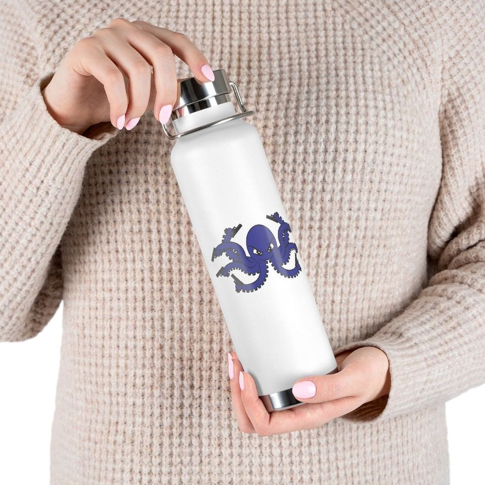 Glocktopus Copper Vacuum Insulated Bottle, 22oz