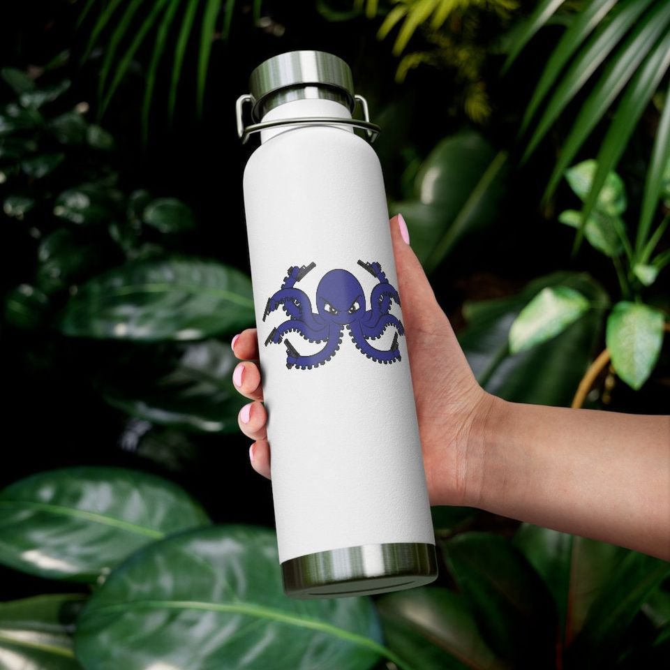 Glocktopus Copper Vacuum Insulated Bottle, 22oz