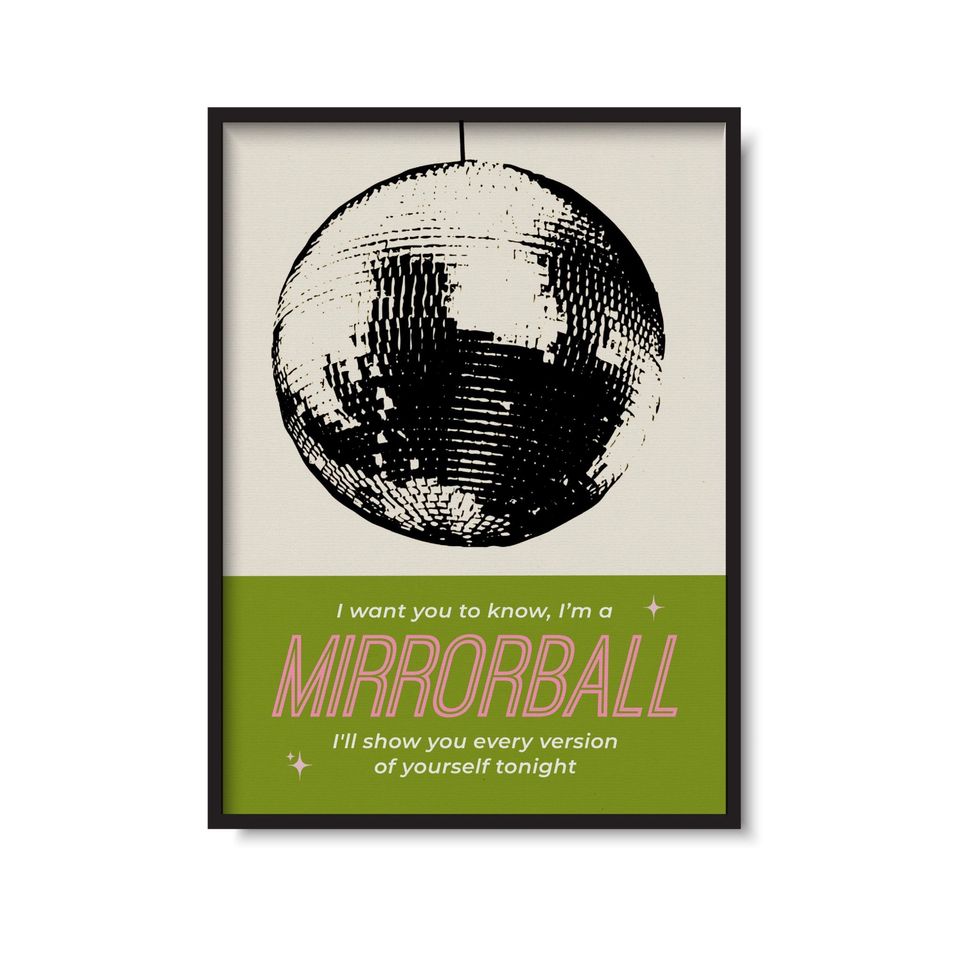 Mirrorball, Tay.lor S.wi.ft Poster