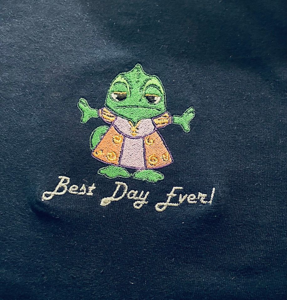 Disney Tangled Pascal Embroidered Shirt, Sweatshirt or Hoodie
